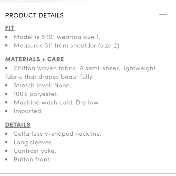 NWT Torrid Chiffon Blouse - Picture 12 of 12